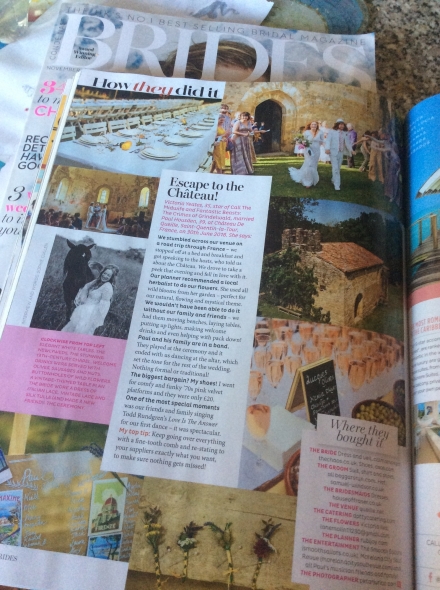 Celebrity Wedding of Call the Midwife star  featured in Brides and Hello mag.... - Dotty Kitchen Catering